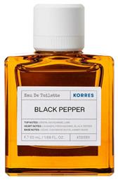 Korres Black Pepper Eau de Toilette 50ml