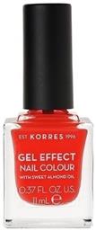 Korres Gel Effect Gloss Βερνίκι Νυχιών Μακράς Διαρκείας Κόκκινο Watermelon 19 11ml από το Pharm24