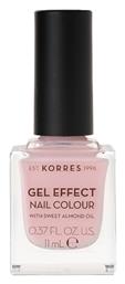 Korres Gel Effect Gloss Βερνίκι Νυχιών Μακράς Διαρκείας Ροζ 5 Candy Pink 11ml