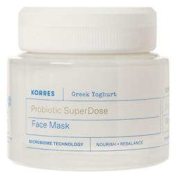 Korres Greek Yoghurt Probiotic Superdose Μάσκα Προσώπου για Ενυδάτωση 100ml από το Pharm24