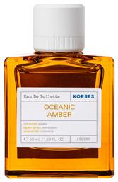 Korres Oceanic Amber Eau de Toilette 50ml