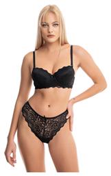 Koza Δαντελένιο Σετ Εσωρούχων Σουτιέν με Brazil Άρτεμης 80100