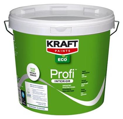 Kraft Profi Interior Πλαστικό Χρώμα Οικολογικό για Εσωτερική Χρήση 9lt