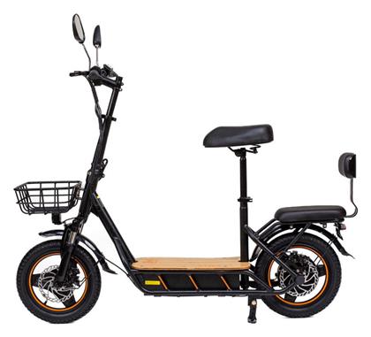 KuKirin KuKirin C1 Pro Electric Scooter with Seat 14'' Ηλεκτρικό Παιδικό Πατίνι 500W Μαύρο