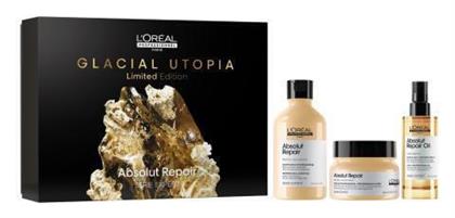 L'Oréal Professionnel Absolut Repair Glacial Utopia Limited Edition Σετ Θεραπείας Μαλλιών 3τμχ