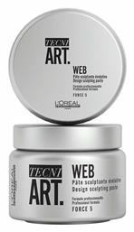 L'Oréal Professionnel Κρέμα Μαλλιών Tecni Art Web Design Sculpting για Διαμόρφωση με Δυνατό Κράτημα 150ml 56gr