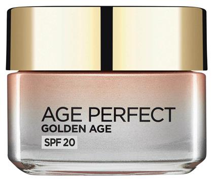 L'Oreal Paris Age Perfect Golden Age Κρέμα Προσώπου Ημέρας με SPF20 για Ενυδάτωση & Αντιγήρανση 50ml από το e-Fresh