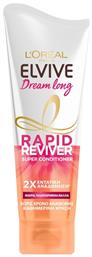 L'Oreal Paris Elvive Rapid Reviver Dream Long Super Conditioner Αναδόμησης/θρέψης για Όλους τους Τύπους Μαλλιών 180ml