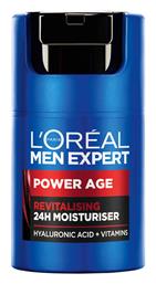 L'Oreal Paris Expert Power Age Ανδρική Αντιγηραντική Κρέμα 50ml από το Galerie De Beaute