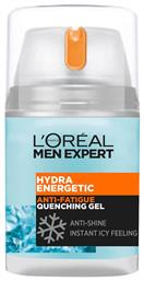 L'Oreal Paris Hydra Energetic Quenching 24ωρο Ενυδατικό Ανδρικό Gel Προσώπου για Λιπαρές Επιδερμίδες κατά των Ατελειών με Βιταμίνη C 50ml από το e-Fresh