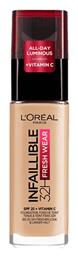 L'Oreal Paris Infaillible 32H Fresh Wear Liquid Make Up 120 Vanilla 30ml από το Pharm24