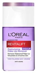 L'Oreal Paris Lotion Ντεμακιγιάζ Revitalift Eye & Lip Replumping 125ml από το Galerie De Beaute