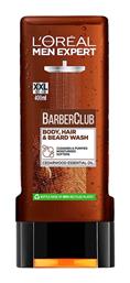 L'Oreal Paris Men Expert Barber Club Body, Hair & Beard Λάδι για Ντους για Άνδρες 400ml από το e-Fresh