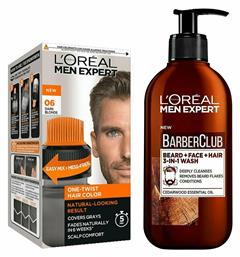 L'Oreal Paris Men Expert Face & Hair Wash 200ml & One-Twist Hair Colour No 06 Dark Blonde 50ml Σετ Περιποίησης για Βαμμένα Μαλλιά 2τμχ από το Pharm24