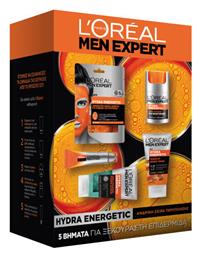 L'Oreal Paris Men Expert Hydra Energetic Σετ Ανδρικής Περιποίησης με Κρέμα Προσώπου και Serum