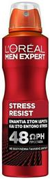 L'Oreal Paris Men Expert Stress Resist 48h Προστασία με Εκχύλισμα Γαλλικής Αμπέλου Spray 150ml