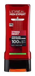 L'Oreal Paris Men Expert Stress Resist Αφρόλουτρο για Άνδρες 400ml από το e-Fresh