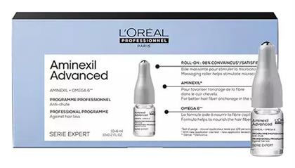 L'Oreal Professionnel Serie Expert Aminexil Advanced Αμπούλες Μαλλιών κατά της Τριχόπτωσης 10x6ml