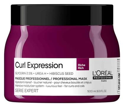 L'Oreal Professionnel Serie Expert Curl Expression Intensive Moisturizer Rich Μάσκα Μαλλιών για Ενυδάτωση 500ml από το Letif