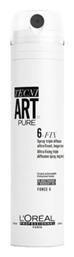 L'Oreal Professionnel Tecni Art Pure 6 Fix Spray Μαλλιών για Κράτημα 250ml