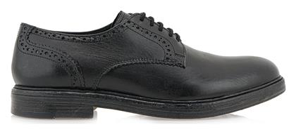 LA CUOIERIA OXFORDS P527R2222002 - ΜΑΥΡΟ ΔΕΡΜΑ BACO 20-BLACK COW ARTHUR