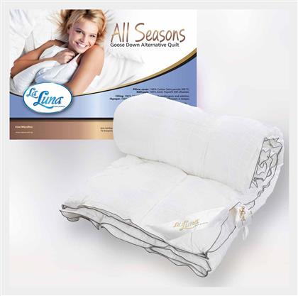 La Luna Πάπλωμα Υπέρδιπλο με Γέμιση Microfiber 240x260εκ. All Season Λευκό από το Katoikein