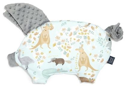 La Millou Βρεφικό Μαξιλάρι Ύπνου Sleepy Pig Blue/Grey 35x40εκ.