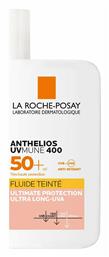 La Roche Posay Anthelios UVmune 400 Tinted Fluid Αντηλιακή Λοσιόν Προσώπου SPF50 με Χρώμα 50ml από το Pharm24