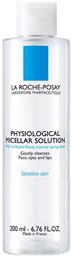 La Roche Posay Micellar Water Καθαρισμού Physiological Solution για Ευαίσθητες Επιδερμίδες 200ml από το Attica