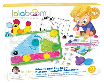 Lalaboom Educational Peg Board για 18+ Μηνών από το Filinda