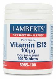 Lamberts Vitamin B12 Βιταμίνη 100mcg 100 ταμπλέτες από το Pharm24