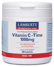 Lamberts Vitamin C Time Βιταμίνη 1000mg 180 ταμπλέτες