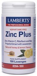 Lamberts Zinc Plus Lozenges 100 παστίλιες