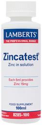 Lamberts Zincatest 15mg 100ml