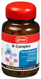 Lanes B-Complex Βιταμίνη 60 x 1 ταμπλέτες