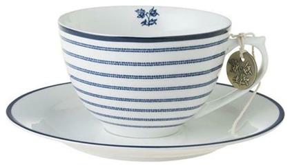 Laura Ashley Blueprint Φλιτζάνι Cappuccino από Πορσελάνη Candy Stripe 260ml