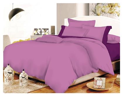 Le Blanc Παπλωματοθήκη Διπλή 200x240 Cotton Line Lilac-Mauve