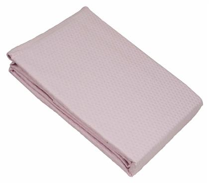 Le Blanc Sanforized Κουβέρτα Πικέ Υπέρδιπλη 245x250 Pink από το Plus4u