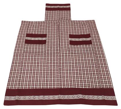 Le Blanc Vintage Ποδιά Κουζίνας Bordeaux 80x60cm 7130003-4