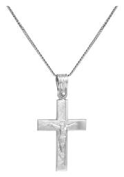 Λευκόχρυσος Σταυρός 14Κ