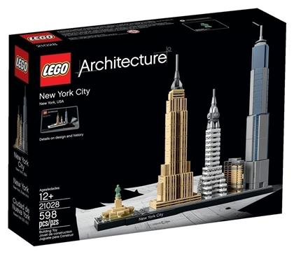 Lego Architecture New York City για 12+ Ετών 598τμχ από το e-shop