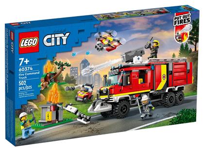 Lego City Fire Command Truck για 7+ ετών από το Toyscenter