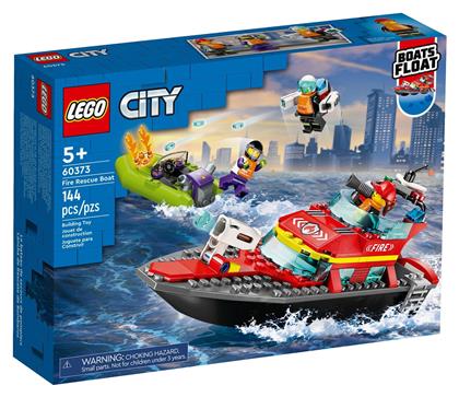 Lego City Fire Rescue Boat για 5+ ετών από το Moustakas Toys