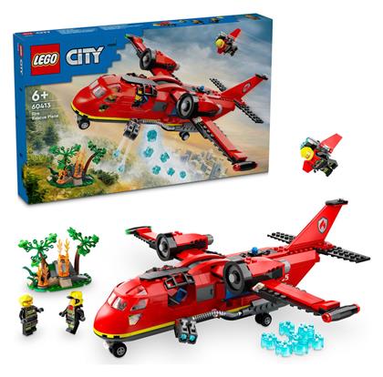 Lego City Fire Rescue Plane για 6+ ετών από το Toyscenter