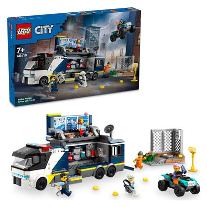 Lego City Police Mobile Crime Lab Truck για 7+ ετών από το e-shop