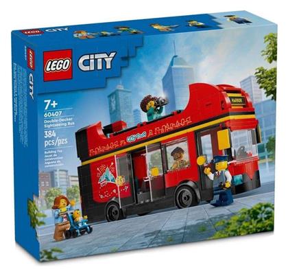 Lego City Red Double-decker Sightseeing Bus για 7+ Ετών 384τμχ