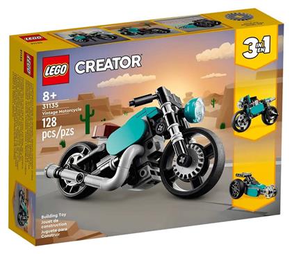 Lego Creator 3-in-1 Vintage Motorcycle για 8+ ετών από το BlablaToys