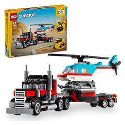 Lego Creator Flatbed Truck With Helicopter για 7+ ετών από το Moustakas Toys