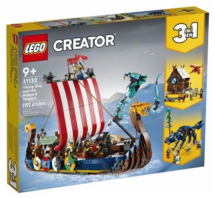 Lego Creator Viking Ship and the Midgard Serpent για 9+ Ετών από το BlablaToys