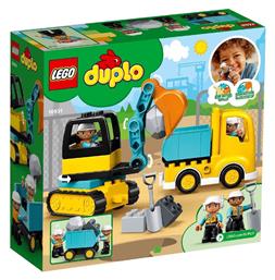 Lego Duplo Truck & Tracked Excavator για 2+ Ετών